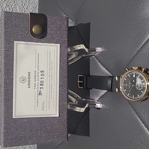 Undone the urban hybrid mechanical quartz chronograph watch